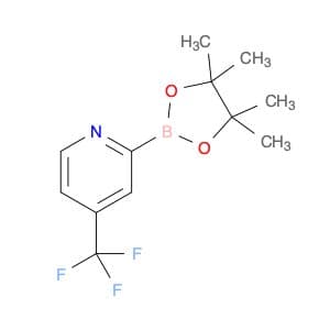2-(4,4,5,5-Tetramethyl-1,3,2-dioxaborolan-2-yl)-4-(trifluoromethyl)pyridine
