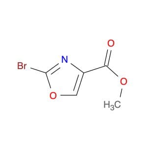 4-Oxazolecarboxylic acid, 2-bromo-, methyl ester