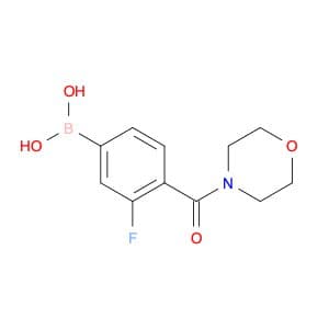 3-Fluoro-4-[(morpholin-4-yl)carbonyl]phenylboronic Acid