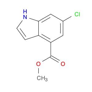 1H-Indole-4-carboxylic acid, 6-chloro-, Methyl ester