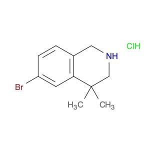 6-broMo-4,4-diMethyl-1,2,3,4-tetrahydroisoquinoline hydrochloride