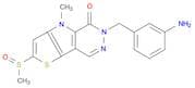 6-[(3-aMinophenyl)Methyl]-4,6-dihydro-4-Methyl-2-(Methylsulfinyl)-5H-Thieno[2',3'