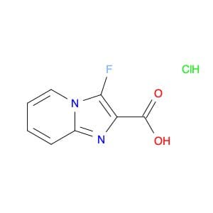3-Fluoroimidazo[1,2-a]pyridine-2-carboxylic acid hydrochloride