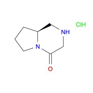 Pyrrolo[1,​2-​a]​pyrazin-​4(1H)​-​one, hexahydro-​, hydrochloride (1:1)​, (8aS)​-