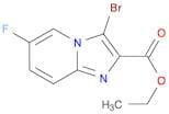 Ethyl 3-bromo-6-fluoroimidazo[1,2-a]pyridine-2-carboxylate