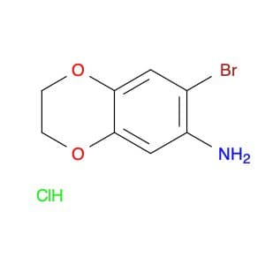 7-Bromo-2,3-dihydro-1,4-benzodioxin-6-amine, HCl