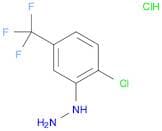 1-[2-CHLORO-5-(TRIFLUOROMETHYL)PHENYL]HYDRAZINE HYDROCHLORIDE