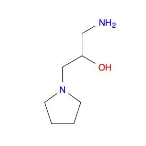 1-amino-3-(1-pyrrolidinyl)-2-propanol