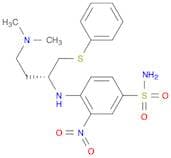 4-[[(R)-3-DIMETHYLAMINO-1-[(PHENYLSULFANYL)METHYL]PROPYL]AMINO]-3-NITROBENZENESULFONAMIDE