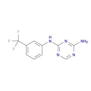 N-[3-(Trifluoromethyl)phenyl]-1,3,5-triazine-2,4-diamine