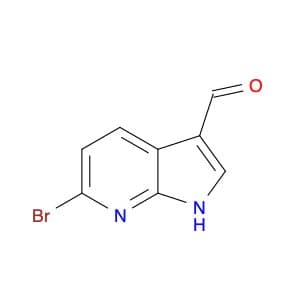 1H-Pyrrolo[2,3-b]pyridine-3-carboxaldehyde, 6-bromo-