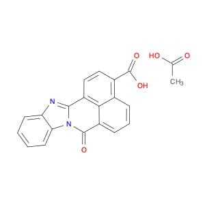 7-OXO-7H-BENZIMIDAZO[2,1-A]BENZ[DE]ISOQUINOLINE-3-CARBOXYLIC ACID ACETATE