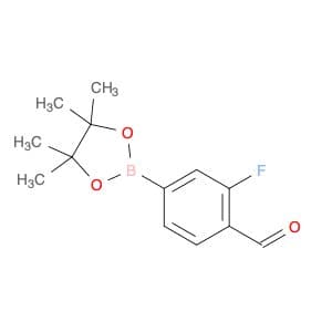 2-Fluoro-4-(4,4,5,5-tetramethyl-1,3,2-dioxaborolan-2-yl)benzaldehyde