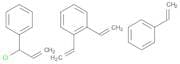 Chloromethylstyrene-divinylbenzene-styrene copolymer