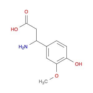 3-Amino-3-(4-hydroxy-3-methoxy-phenyl)-propionic acid