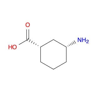 Cyclohexanecarboxylic acid, 3-amino-, (1S-cis)- (9CI)