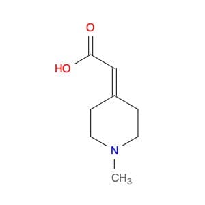 Acetic acid, (1-methyl-4-piperidinylidene)- (9CI)