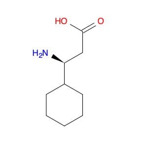 Cyclohexanepropanoic acid, b-amino-, (S)-