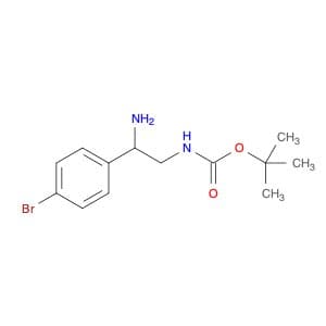 [2-Amino-2-(4-Bromo-Phenyl)-Ethyl]-Carbamic Acid Tert-Butyl Ester