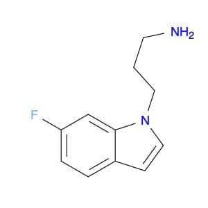 3-(6-Fluoro-1H-indol-1-yl)propan-1-amine
