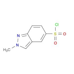 2-methyl-2H-indazole-5-sulfonyl chloride