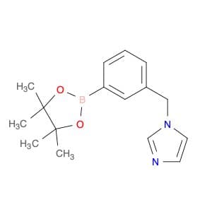 1H-Imidazole, 1-[[3-(4,4,5,5-tetramethyl-1,3,2-
    dioxaborolan-2-yl)phenyl]methyl]-