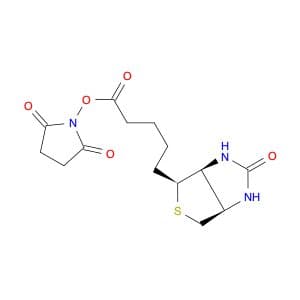 2,5-Pyrrolidinedione,1-[[5-[(3aS,4S,6aR)-hexahydro-2-oxo-1H-thieno[3,4-d]imidazol-4-yl]-1-oxopenty…