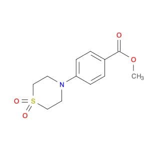 Methyl 4-(1,1-dioxidothiomorpholino)benzoate