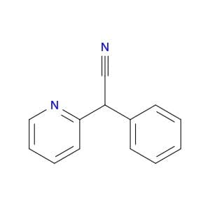 2-Pyridineacetonitrile, a-phenyl-