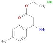 Ethyl 3-amino-3-(p-tolyl)propanoate HCl