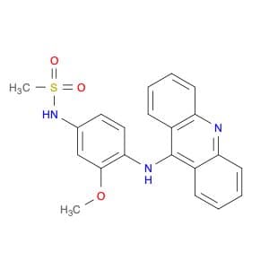 Methanesulfonamide, N-[4-(9-acridinylamino)-3-methoxyphenyl]-