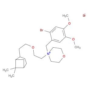 Morpholinium,4-[(2-bromo-4,5-dimethoxyphenyl)methyl]-4-[2-[2-(6,6-dimethylbicyclo[3.1.1]hept-2-yl)…