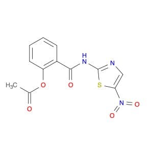 Benzamide, 2-(acetyloxy)-N-(5-nitro-2-thiazolyl)-