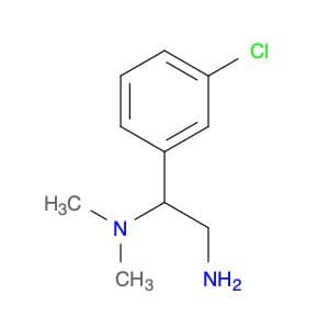 [2-Amino-1-(3-chlorophenyl)ethyl]dimethylamine