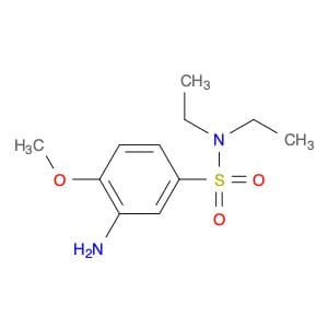 Benzenesulfonamide, 3-amino-N,N-diethyl-4-methoxy-
