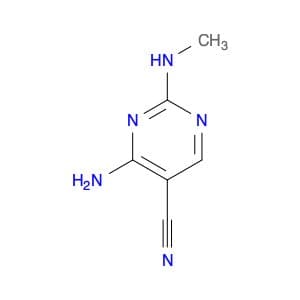 4-Amino-2-(methylamino)pyrimidine-5-carbonitrile