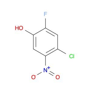Phenol, 4-chloro-2-fluoro-5-nitro-