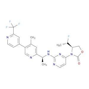 (4R)-4-[(1S)-1-fluoroethyl]-3-(2-{[(1S)-1-[4-methyl-2'-(trifluoromethyl)-[3,4'-bipyridin]-6-yl]eth…
