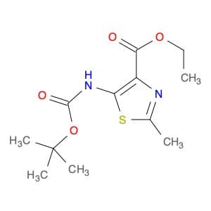 Ethyl 5-((tert-butoxycarbonyl)amino)-2-methylthiazole-4-carboxylate
