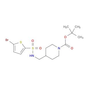 tert-Butyl 4-((5-bromothiophene-2-sulfonamido)methyl)piperidine-1-carboxylate