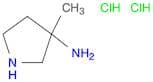 3-methylpyrrolidin-3-amine dihydrochloride