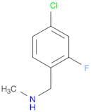 [(4-Chloro-2-fluorophenyl)methyl](methyl)amine