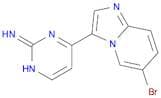 4-(6-BROMOIMIDAZO[1,2-A]PYRIDIN-3-YL)PYRIMIDIN-2-AMINE
