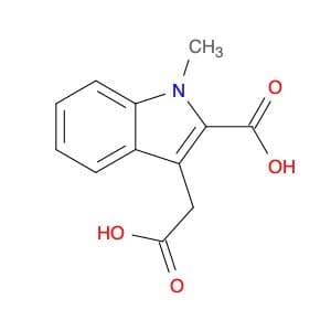 1H-Indole-3-acetic acid, 2-carboxy-1-methyl-