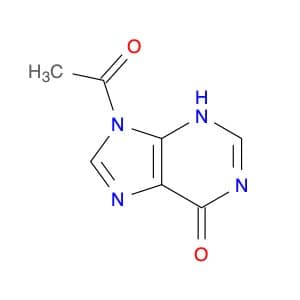9-Acetyl-1,9-dihydro-6H-purin-6-one