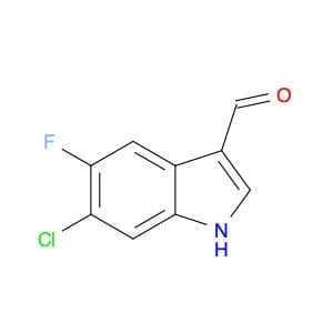 6-chloro-5-fluoro-1H-Indole-3-carboxaldehyde