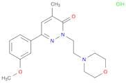 6-(3-Methoxyphenyl)-4-Methyl-2-(2-Morpholinoethyl)Pyridazin-3(2H)-One Hydrochloride
