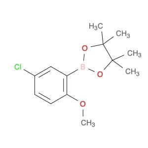 2-(5-chloro-2-methoxyphenyl)-4,4,5,5-tetramethyl-1,3,2-dioxaborolane