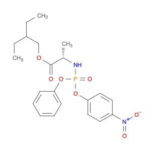 (S)-2-Ethylbutyl 2-(((S)-(4-nitrophenoxy)(phenoxy)phosphoryl)amino)propanoate