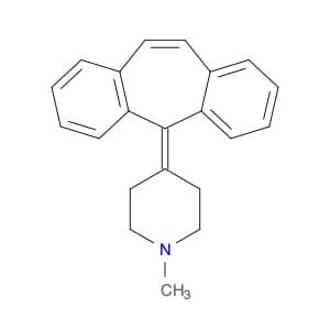 4-(5H-Dibenzo[a,d][7]annulen-5-ylidene)-1-methylpiperidine